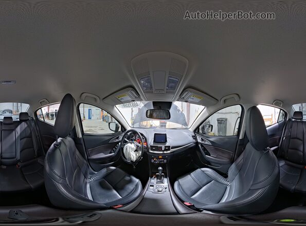 3MZBN1V35JM197469 2018 MAZDA 3 Черный Панорамный вид салона 360°