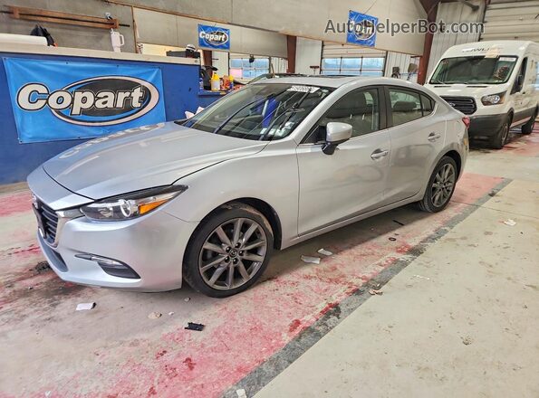 3MZBN1V35JM211970 2018 MAZDA 3 Серебряный Передняя левая четверть