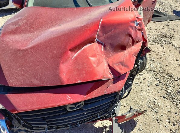 3MZBN1V71HM112365 2017 MAZDA 3 Красный Вид задней части салона