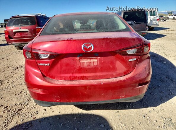3MZBN1V71HM112365 2017 MAZDA 3 Красный Вид сзади