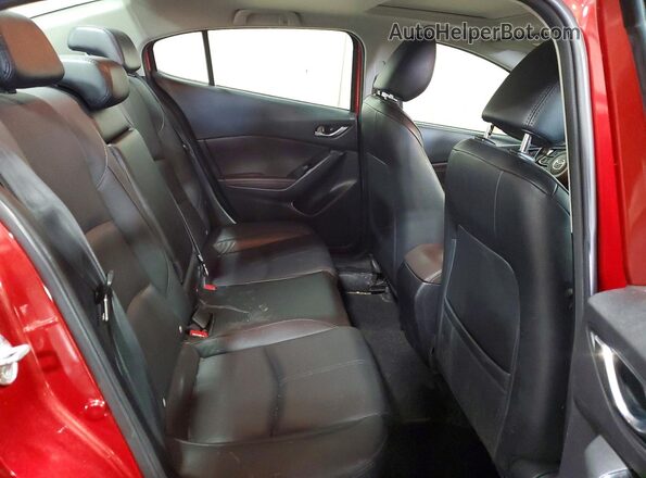 3MZBN1W35JM254350 2018 MAZDA 3 Red Вид задніх сидінь