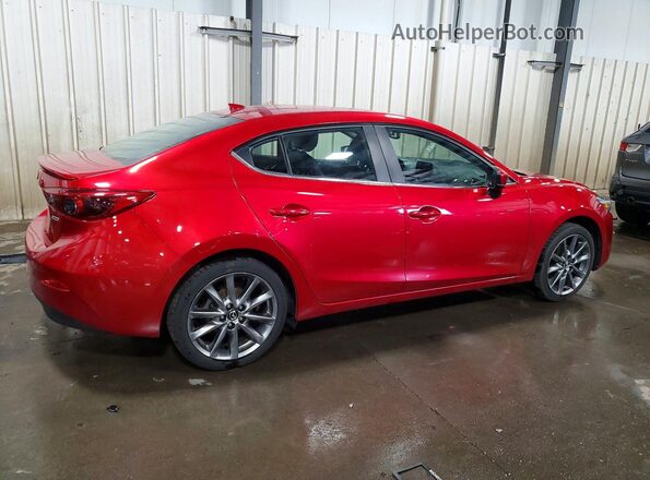 3MZBN1W35JM254350 2018 MAZDA 3 Red Задня права чверть