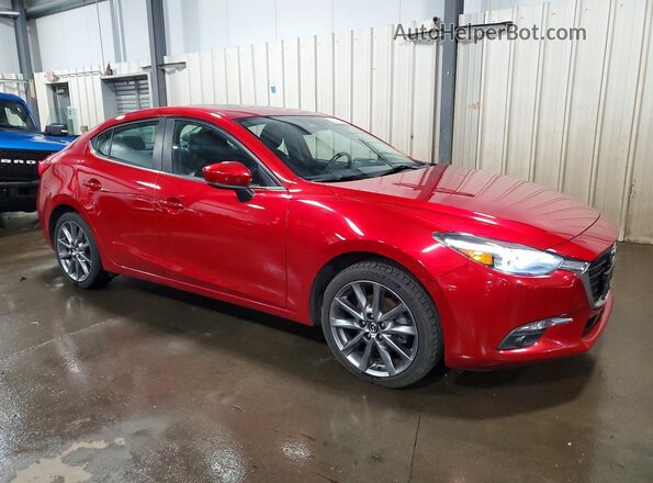 3MZBN1W35JM254350 2018 MAZDA 3 Red Передня права чверть