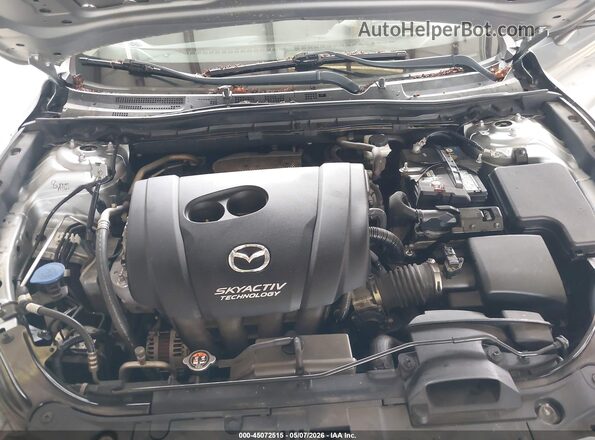 3MZBN1W38JM188683 2018 MAZDA 3 Серый Вид сзади