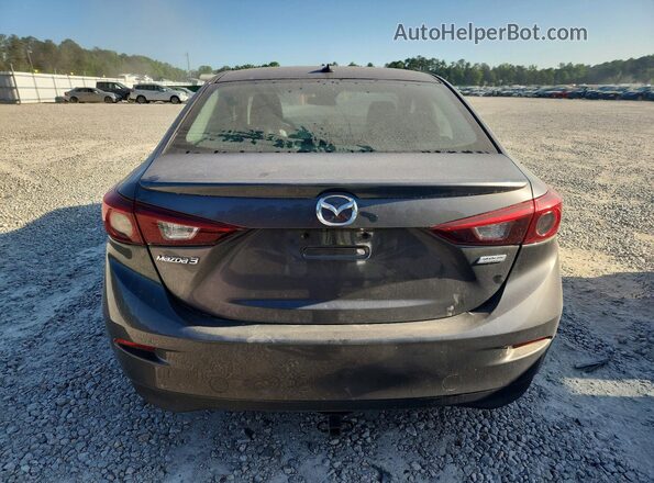 3MZBN1W39JM205328 2018 MAZDA 3 Gray Widok z tyłu