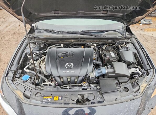3MZBPAAL5KM111725 2019 MAZDA 3 Черный Вид задней части салона