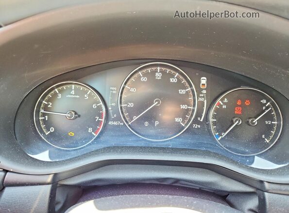 3MZBPAAL8NM301538 2022 MAZDA 3 Белый Вид щитка приборов