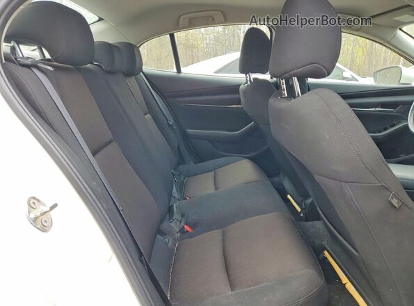 3MZBPAB79LM138607 2020 MAZDA 3 White Rear seats view