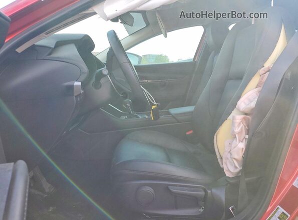 3MZBPABL2NM313232 2022 MAZDA 3 Red Widok wnętrza z przodu