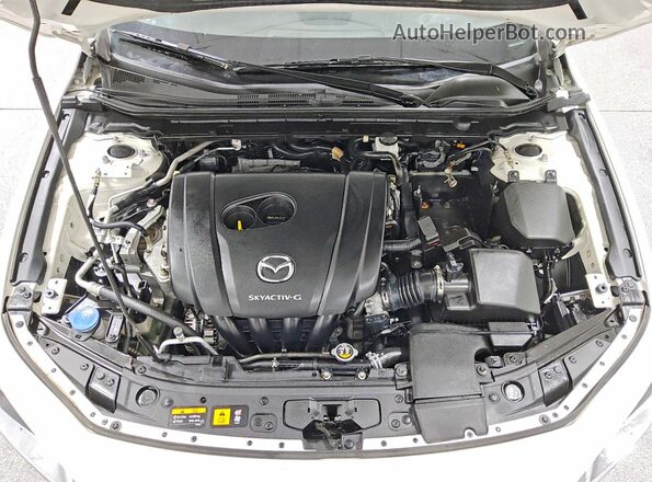 3MZBPABL4LM130573 2020 MAZDA 3 Белый Вид задней части салона
