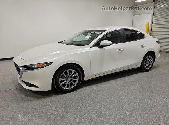 3MZBPABL4LM130573 2020 MAZDA 3 Белый Передняя левая четверть
