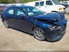 2022 Mazda Mazda3 Select Синий vin: 3MZBPABL7NM316448