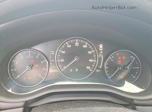 3MZBPABM0MM208017 2021 MAZDA 3 Черный Вид щитка приборов
