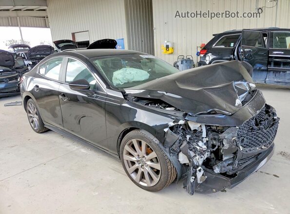 3MZBPABM0MM208017 2021 MAZDA 3 Черный Передняя правая четверть