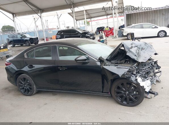 3MZBPABM5RM434075 2024 MAZDA 3 Black Widok wnętrza z tyłu