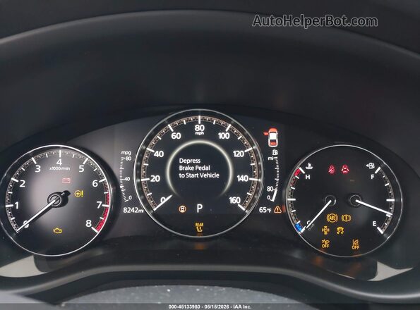 3MZBPABM5RM434075 2024 MAZDA 3 Black Widok tylnych siedzeń
