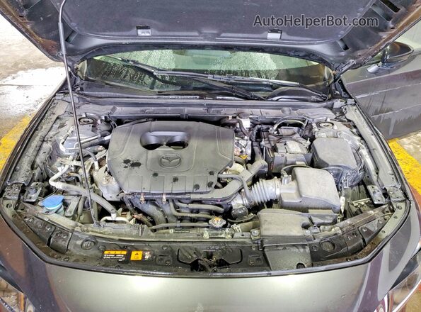 3MZBPABM6RM413669 2024 MAZDA 3 Gray Widok wnętrza z tyłu