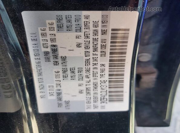 3MZBPACL0LM131749 2020 MAZDA 3 Черный Вид подкапотного пространства