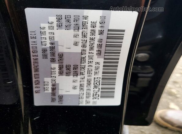 3MZBPACL3MM250879 2021 MAZDA 3 Black Вид підкапотного простору