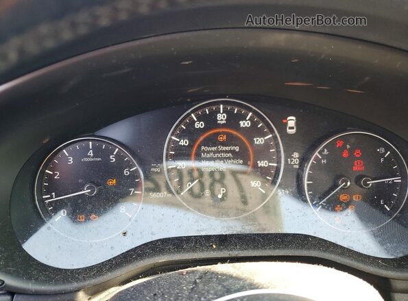 3MZBPACL6LM133442 2020 MAZDA 3 Gray Вид щитка приладів