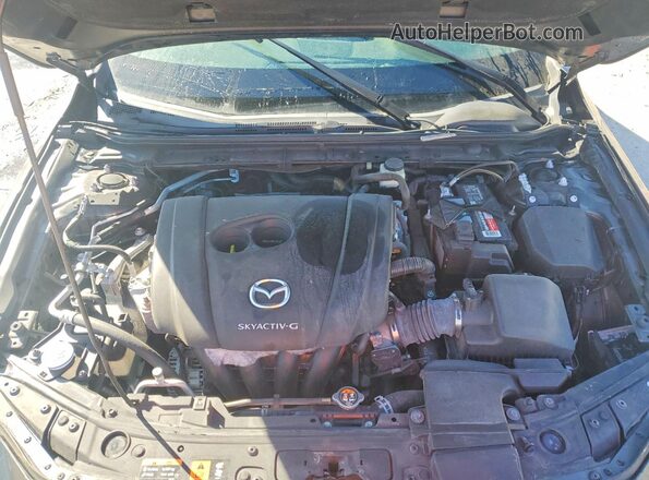 3MZBPACL7LM131473 2020 MAZDA 3 Угольный Вид задней части салона