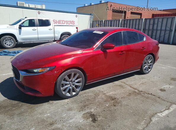 3MZBPACL9LM137503 2020 MAZDA 3 Red Vista tres cuartos delantera izquierda