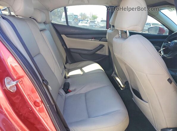 3MZBPACL9LM137503 2020 MAZDA 3 Red Vista de los asientos traseros