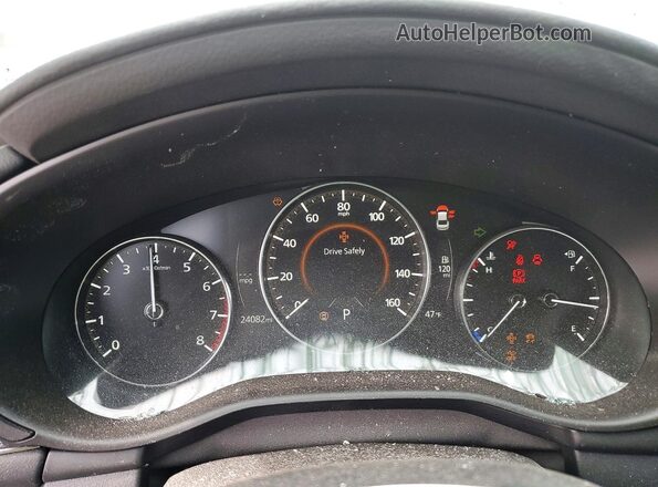3MZBPACM2RM405342 2024 MAZDA 3 Gray ხელსაწყოთა პანელის ხედი