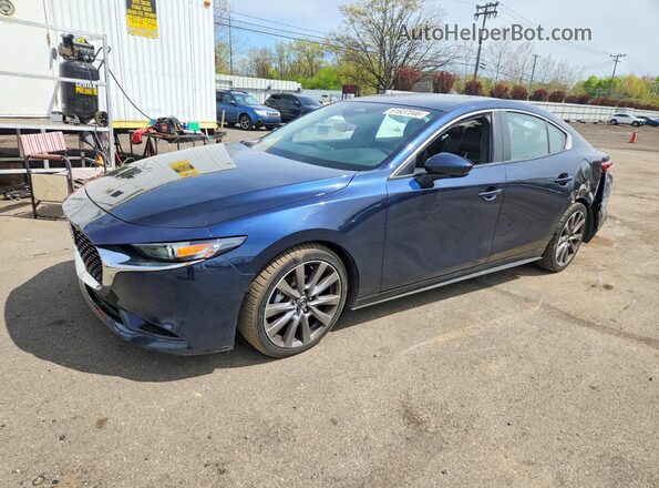 3MZBPACM4RM413264 2024 MAZDA 3 Синий Передняя левая четверть