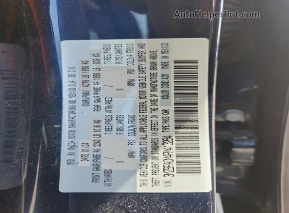3MZBPACM4RM413264 2024 MAZDA 3 Синий Вид подкапотного пространства