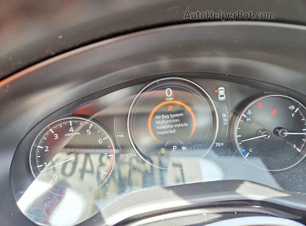 3MZBPACM4RM413264 2024 MAZDA 3 Синий Вид щитка приборов