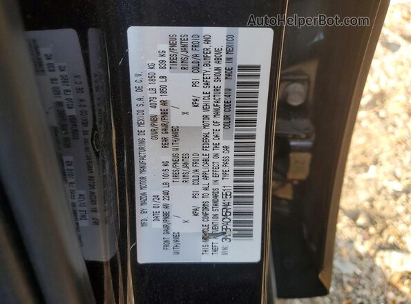 3MZBPACM5RM415511 2024 MAZDA 3 Черный Вид подкапотного пространства