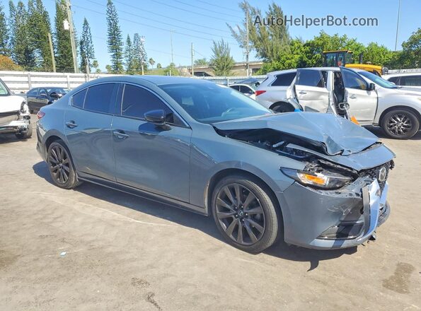 3MZBPACM7PM377650 2023 MAZDA 3 Серый Передняя правая четверть