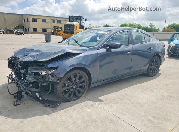 3MZBPACM7PM381679 2023 MAZDA 3 Синий Передняя левая четверть