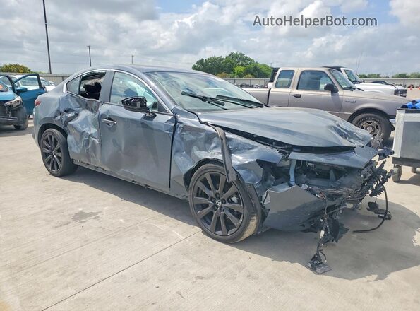 3MZBPACM7PM381679 2023 MAZDA 3 Синий Передняя правая четверть