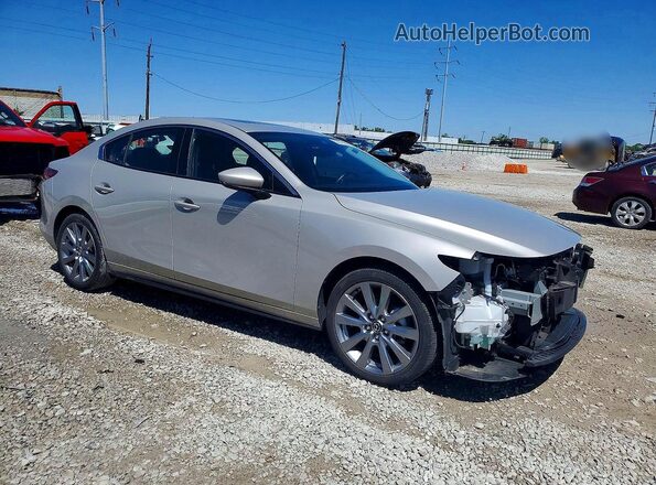 3MZBPACMXPM350281 2023 MAZDA 3 Серебряный Передняя правая четверть