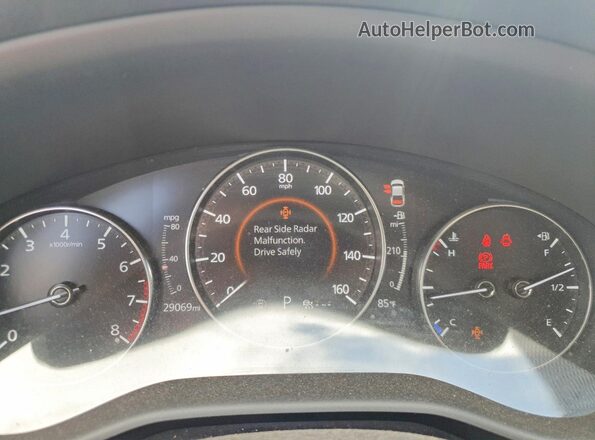 3MZBPACMXPM380459 2023 MAZDA 3 Синий Вид щитка приборов