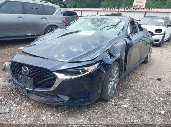 3MZBPACMXRM415049 2024 MAZDA 3 Синий Передняя левая четверть