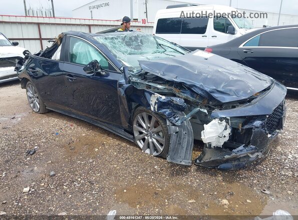 3MZBPACMXRM415049 2024 MAZDA 3 Синий Передняя правая четверть