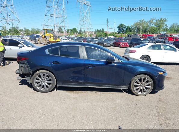 3MZBPADL6LM119295 2020 MAZDA 3 Blue უკანა სალონის ხედი