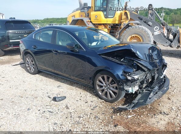 3MZBPADL7KM106716 2019 MAZDA 3 Черный Передняя правая четверть