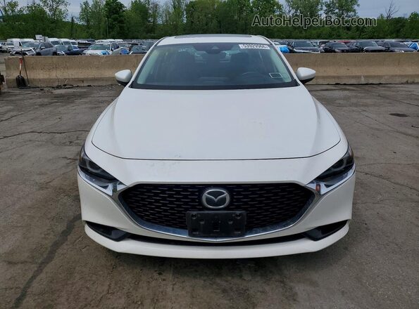 3MZBPAEM5KM100419 2019 MAZDA 3 White Widok z przodu