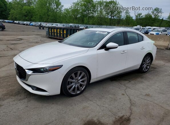 3MZBPAEM5KM100419 2019 MAZDA 3 White Przód lewy