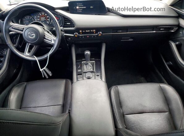 3MZBPAEM7KM100860 2019 MAZDA 3 Синий Вид панели приборов