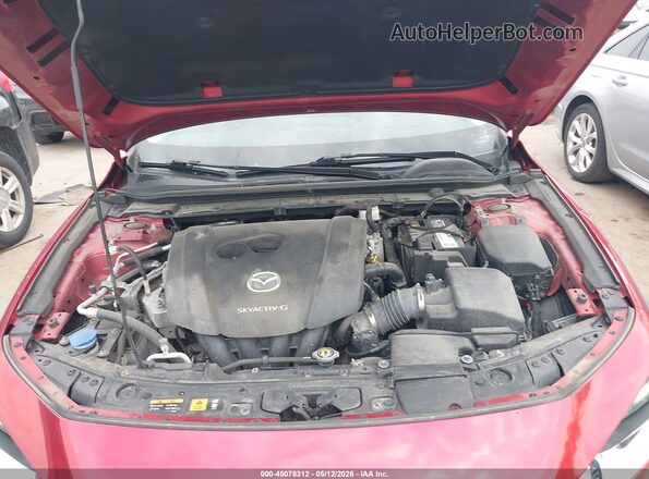 3MZBPAEM9KM103565 2019 MAZDA 3 Red Vista trasera