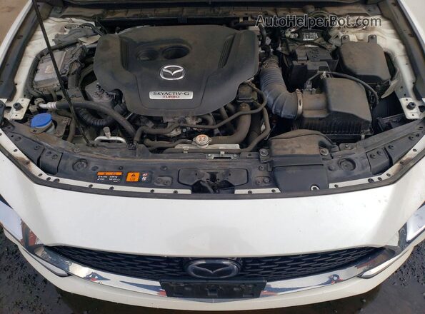 3MZBPBAY0MM253632 2021 MAZDA 3 White Vista interior trasera