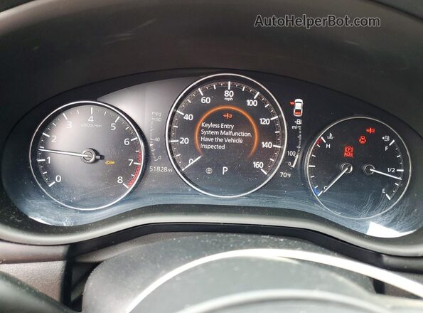 3MZBPBCM0LM134116 2020 MAZDA 3 Синий Вид щитка приборов