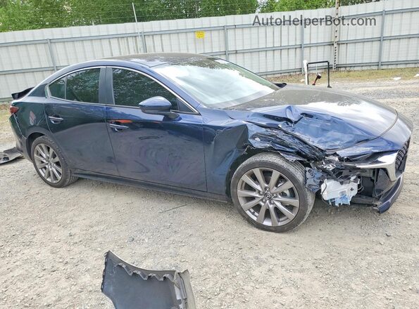 3MZBPBCM0LM134116 2020 MAZDA 3 Синий Передняя правая четверть