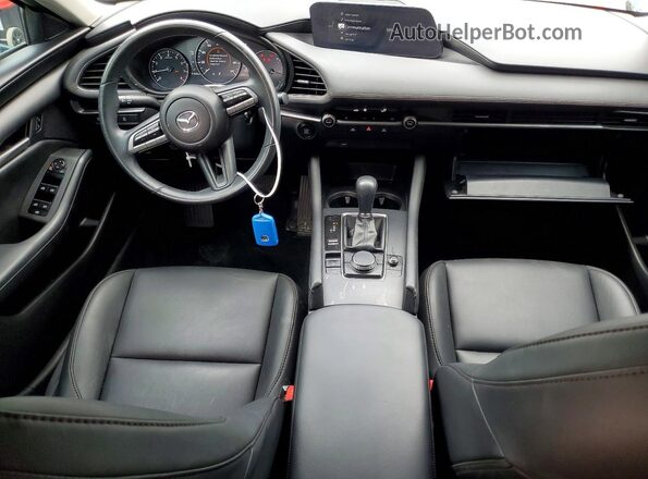 3MZBPBCM0LM134116 2020 MAZDA 3 Синий Вид панели приборов