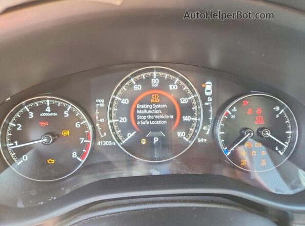 3MZBPBCM8RM402483 2024 MAZDA 3 Серый Вид щитка приборов